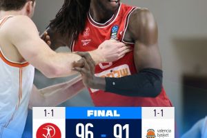 Motley trascina l’Hapoel e batte il Valencia riportando la serie in Spagna