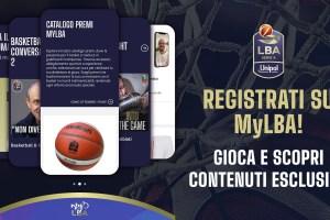 Registrati su MyLBA, segui la tua squadra del cuore e vinci fantastici premi