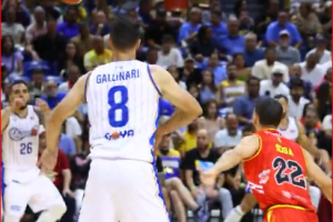 Danilo Gallinari in grande spolvero, ma i Vaqueros de Bayamon perdono contro i Gigantes de Carolina