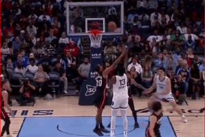 31 di Jackson Jr, Grizzlies a valanga sugli Heat