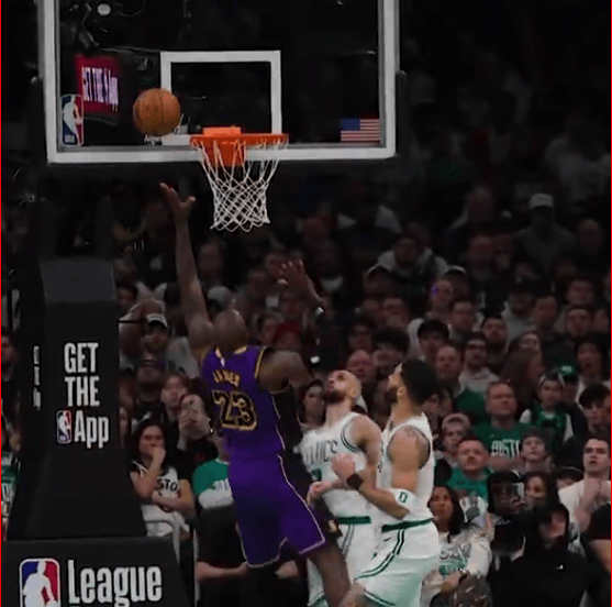lebron infortunio