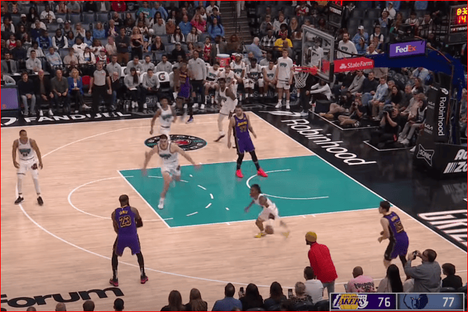 lakers grizzlies