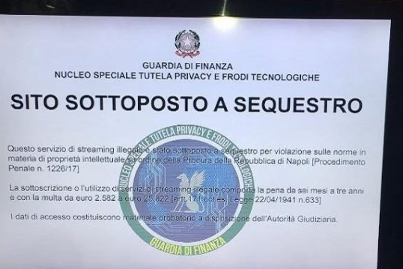 Serie A Google pirateria