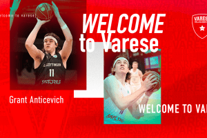 Ora è ufficiale: la Pallacanestro Varese firma Grant Anticevich