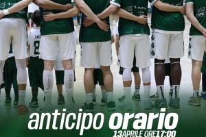 Avellino Basket-Reale Mutua Torino: variazione oraria