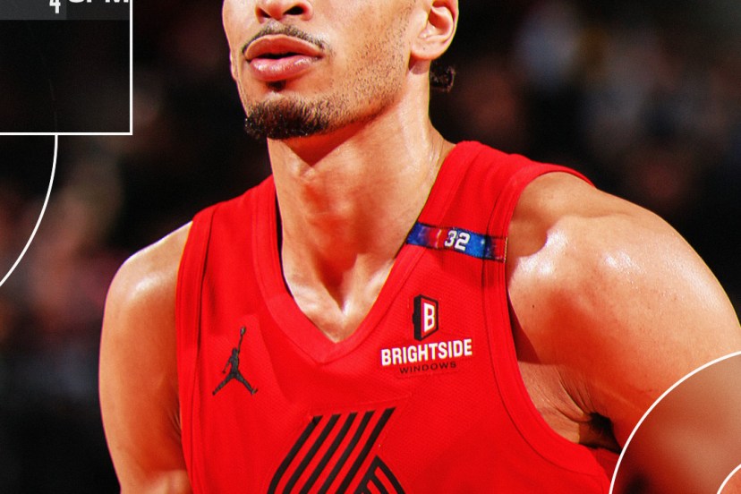 Blazers Spurs Camara