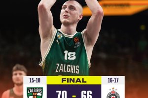 La volata sorride allo Zalgiris, Partizan eliminato dalla corsa al Play-In