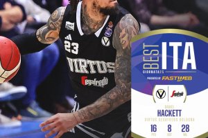 LBA: Daniel Hackett è il ‘The Best Ita’ del 25° turno
