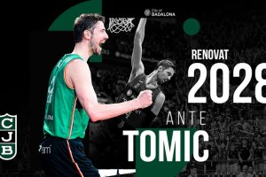 Ante Tomic e Joventut Badalona avanti insieme, accordo fino al 2028