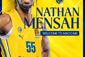 Maccabi Playtika Tel Aviv: ufficiale l’arrivo di Nathan Mensah