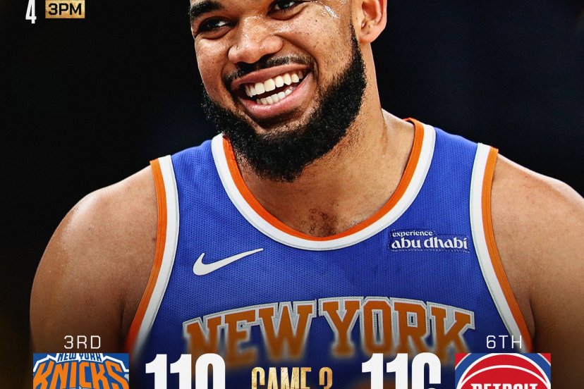 Pistons Knicks Playoff