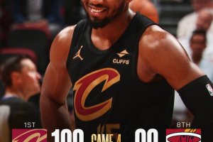 I Cleveland Cavaliers umiliano Miami e chiudono la serie sul 4-0
