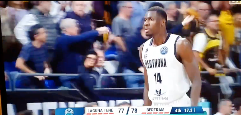 Tenerife-Derthona Basket, ma che fischio è? L'episodio di Kamagate