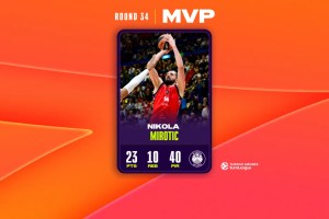 EuroLeague Round 34 MVP: Nikola Mirotic, EA7 Emporio Armani Milan