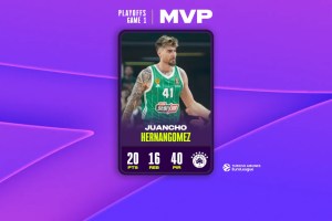 Euroleague Playoffs Game 1 MVP: Juancho Hernangomez