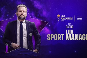 LBA Awards 2025: Rudy Gaddo dell’Aquila Trento è l’LBA Sport Manager Of The Year