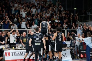 Aquila Trento, la stagione meritava questa gioia collettiva