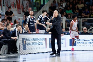 Olimpia Milano, coach Messina: “Trento ha vinto con merito”