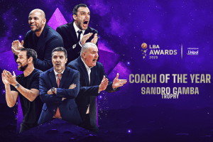 LBA Awards 2025 – presented by Unipol | I candidati al Sandro Gamba Trophy