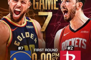 NBA Playoffs: Gara 7 tra Rockets e Warriors, al via la serie tra Cavs e Pacers