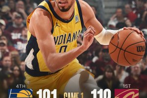 Haliburton guida l’impresa: Indiana sbanca Cleveland e si prende gara-1