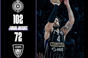 Playoff ABA Liga | Il Partizan Belgrado domina Dubai Basketball: è 1-0
