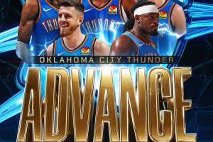The Oklahoma City Thunder return to the NBA Finals: the awards ceremony