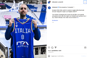 Amedeo Della Valle torna con Italbasket. Azzurro 3X3 per inseguire Los Angeles 2028