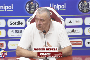 Trapani Shark, Repesa: “Vogliamo andare avanti in Champions League, ma dovremo difendere meglio”