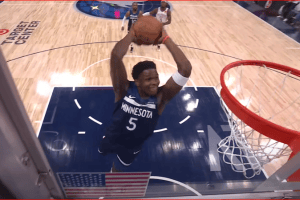 Anthony Edwards leads Minnesota to dominant Game 3 win over Thunder
