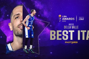 LBA Awards 2025 – Amedeo Della Valle (Germani Brescia) è il Best Ita of the Year