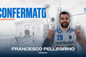 Nutribullet Treviso, ufficiale il rinnovo di Francesco Pellegrino