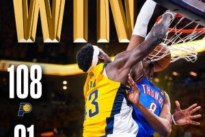 I Pacers travolgono i Thunder 108-91 e forzano Gara 7 nelle NBA Finals