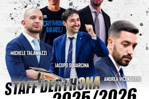 Derthona Basket, ufficializzato lo staff per la prossima stagione