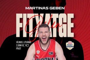 Martinas Geben torna al Bàsquet Girona