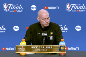 Rick Carlisle: We just kept chipping away at the rock