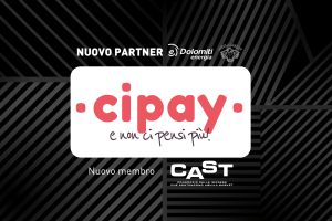Cipay diventa sponsor della Dolomiti Energia Basket Trentino entrando a far parte del CAST
