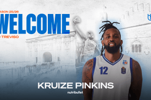 Nutribullet Treviso, ufficiale l’arrivo di Kruize Pinkins