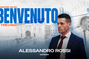 Treviso Basket annuncia il nuovo allenatore: Alessandro Rossi