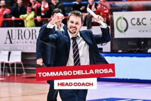 Tommaso Della Rosa è il nuovo head coach di Estra Pistoia Basket 2000