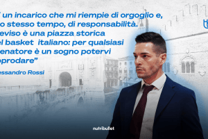 Treviso Basket, le prime parole di coach Alessandro Rossi