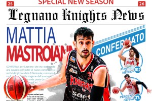 Legnano Knights, confermato Mattia Mastroianni
