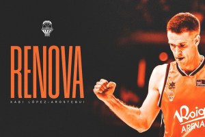 Xabi López-Arostegui rinnova con il Valencia Basket fino al 2027
