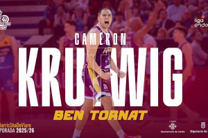 Cameron Krutwig torna all’Hiopos Lleida