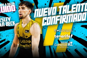 Wesley Van Beck firma con La Laguna Tenerife per due stagioni