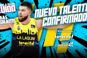 Rokas Giedraitis firma con La Laguna Tenerife