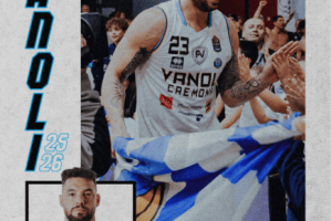 Vanoli Cremona, ufficiale la conferma di Christian Burns