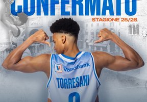 Treviso Basket, confermato David Torresani