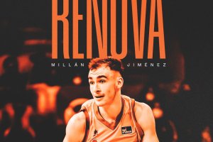 Millán Jiménez officially extends with Valencia Basket