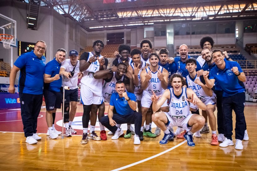 Italbasket Campione d'Europa Under 20